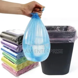 100pcs Extra Strong Mixed Colours Trash Bag