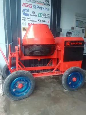 Spartan Concrete Mixer – Built for Tough Construction