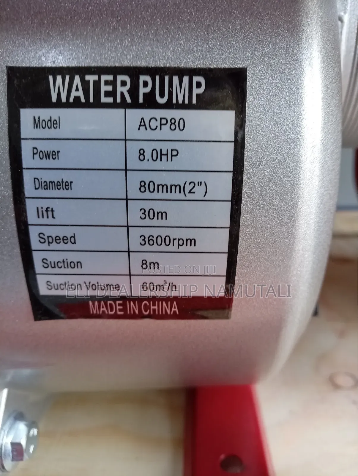 Premium Aico 8hp Water Pump – Designed for Professional Use