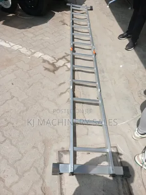Description: Heavy Duty Aluminium Telescopic Ladder for Sale