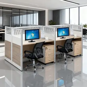 Office Workstation; Four Persons User Workstation