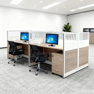 Office Workstation; Four Persons User Workstation