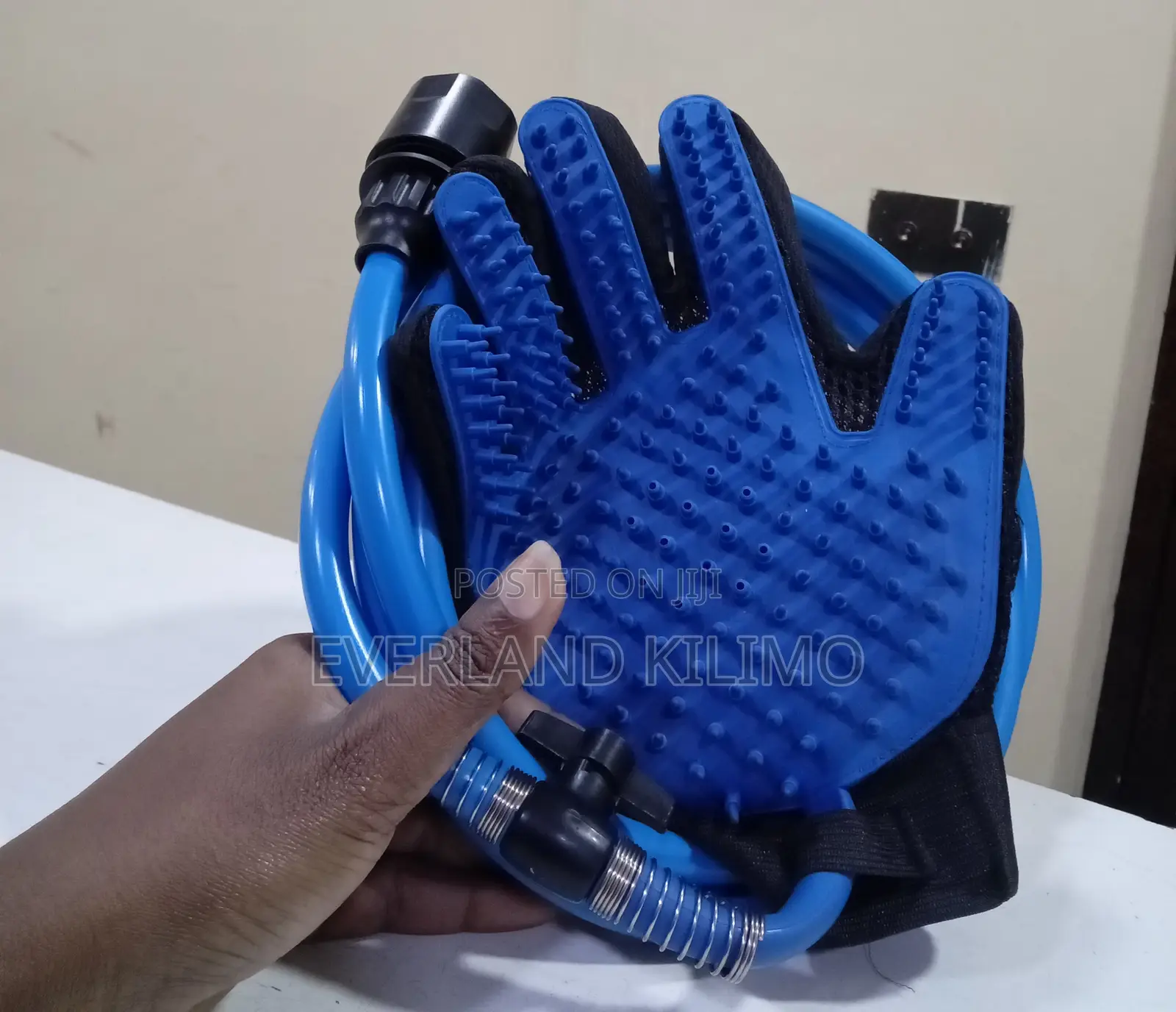 Pet Grooming Glove Brush Bathing Massage Gloves