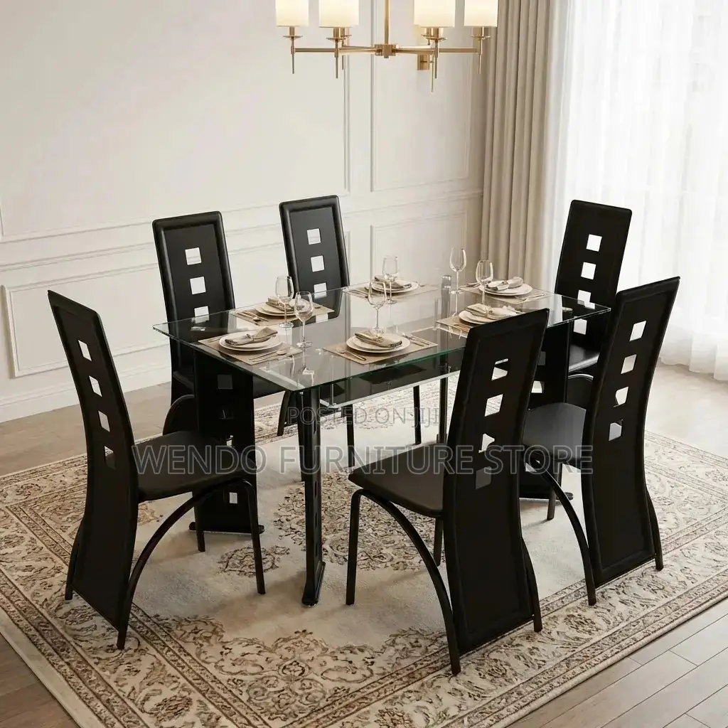Dining Set; Six Seaters Home Dining Set