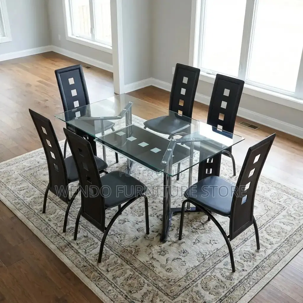 Dining Set; Six Seaters Home Dining Set