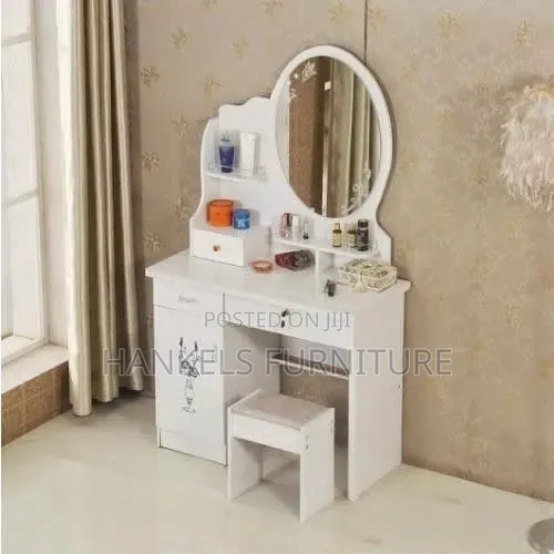 Dressing Table With Mirror – Elegant Bedroom Vanity Set