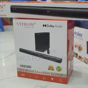 Vitron V66sbd 17000w Dolby Atmo 2.1ch Wired Soundbar System.