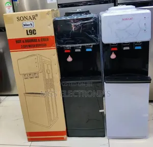 Sonar L9c Hot,Normal and Cold Standing Dispenser 
White and Black