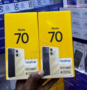 New Realme Note 70T 128 GB Black