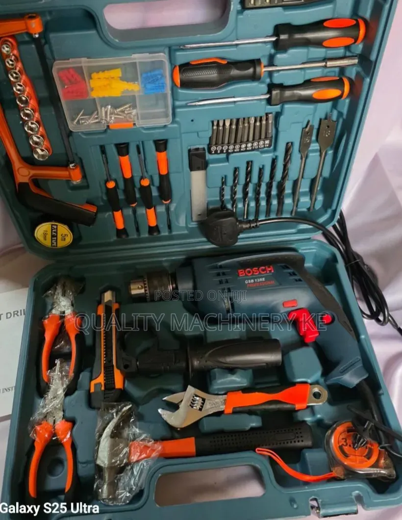 Bosch Corded Drill Toolset