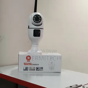 Dual Lens Wireless Bulb CCTV Camera Surveillance Camera