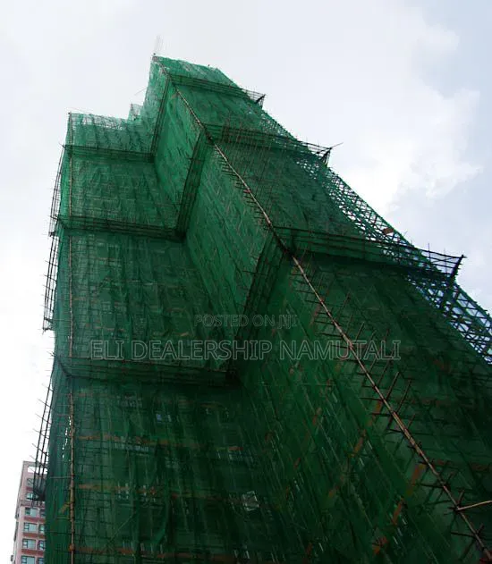 Green Hdpe Construction Net – Durable Safety Screening Solution