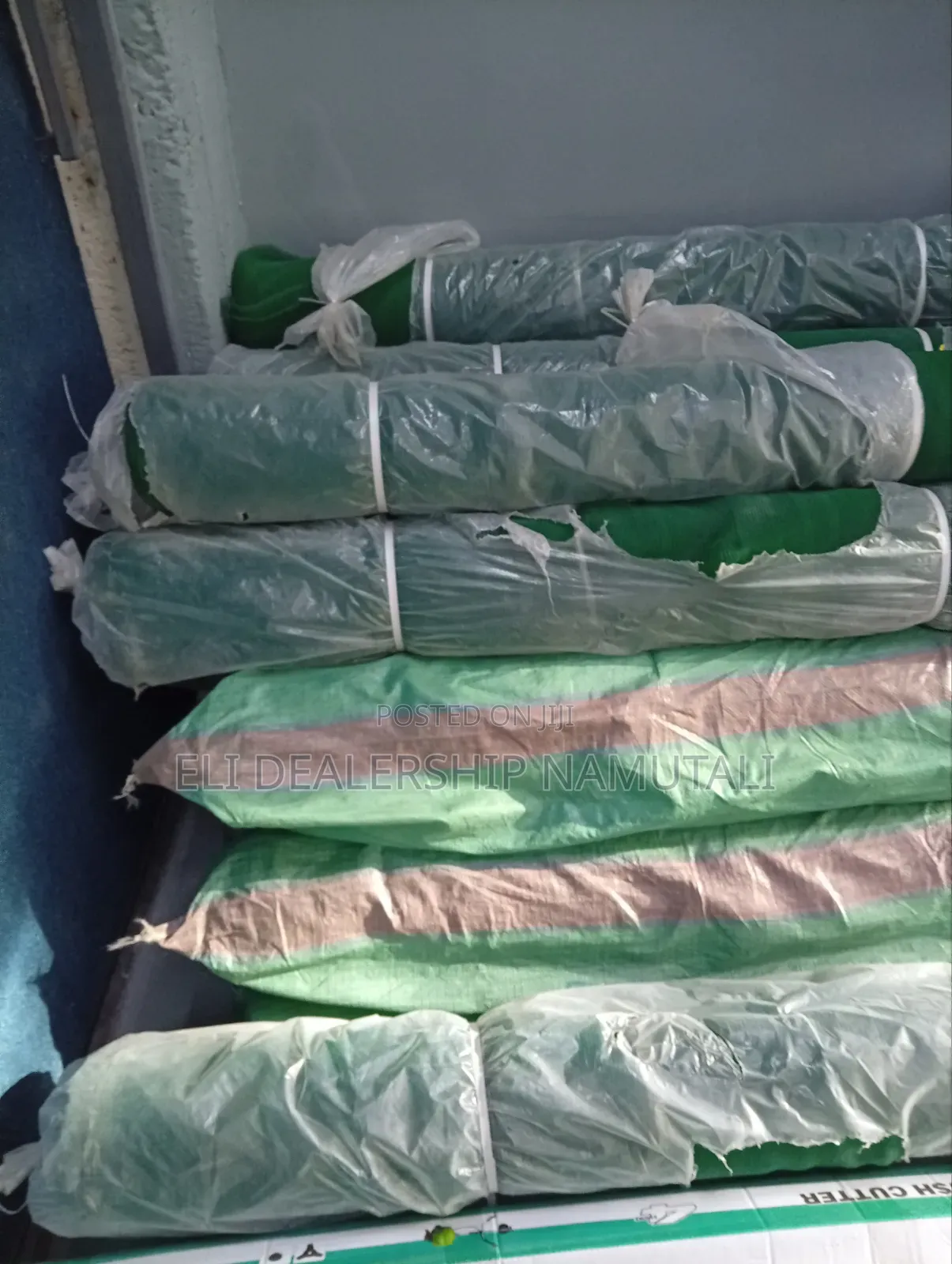 Uv-Stabilized Green Scaffolding Net for Site Protection