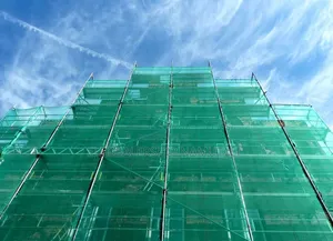 Uv-Stabilized Green Scaffolding Net for Site Protection