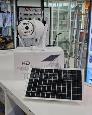 Solar Powered 4g PTZ Camera Outdoor Security Camera With Night Vision