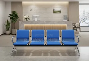 Quality 4 Seater Bench Chair-Blue