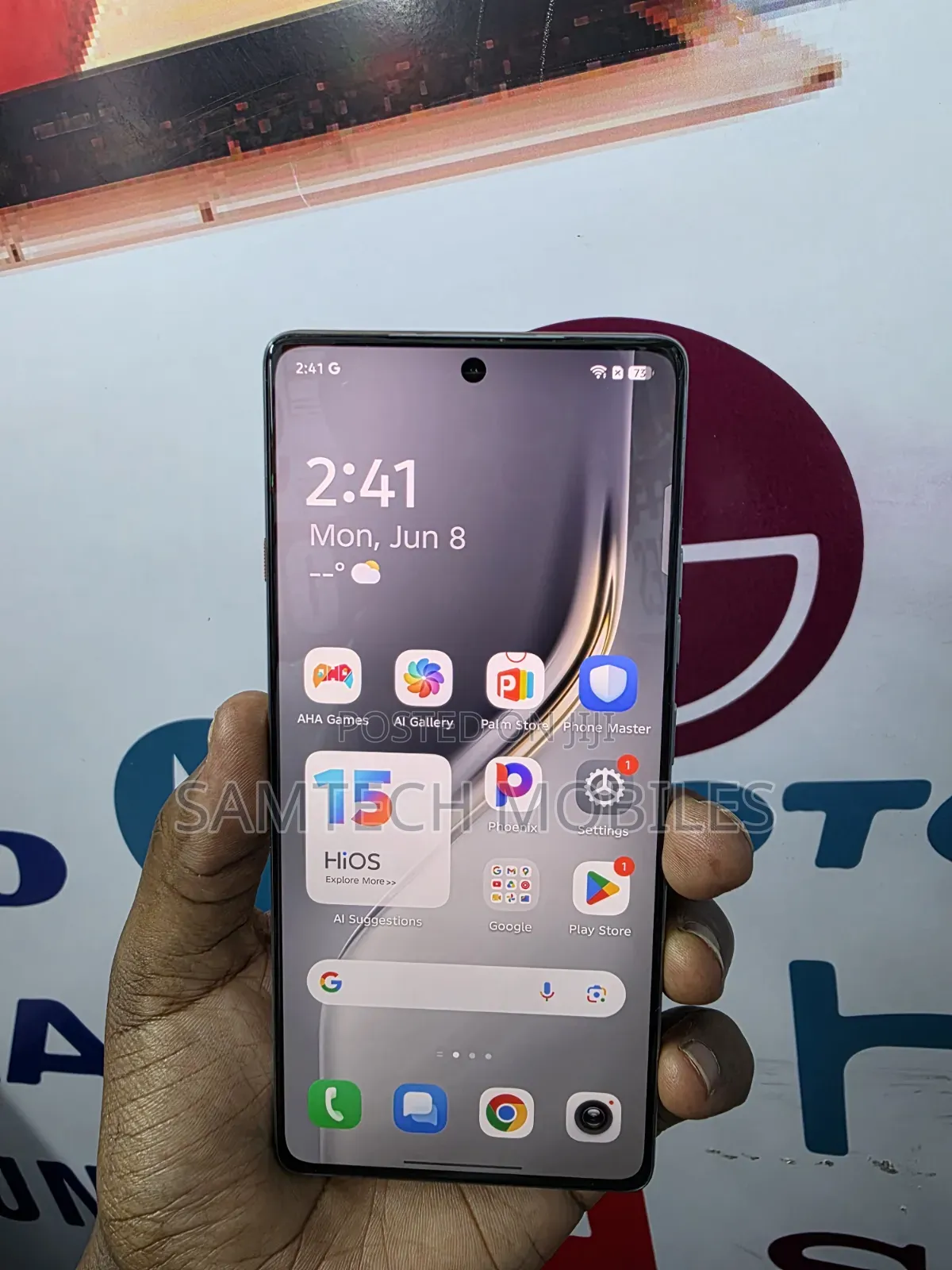 Tecno Camon 40 128 GB Gray