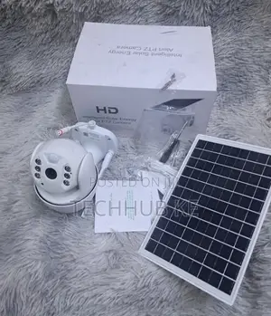 Wireless 4g Solar Security Camera Outdoor | Smart CCTV Camera With App