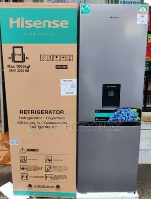 Hisense 230l Double Door Bottom Freezer No Frost Refrigerator