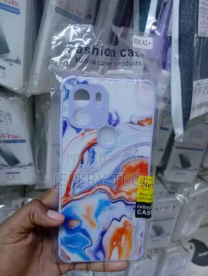 Soft Silicone Protective Case Features a Vibrant Blue