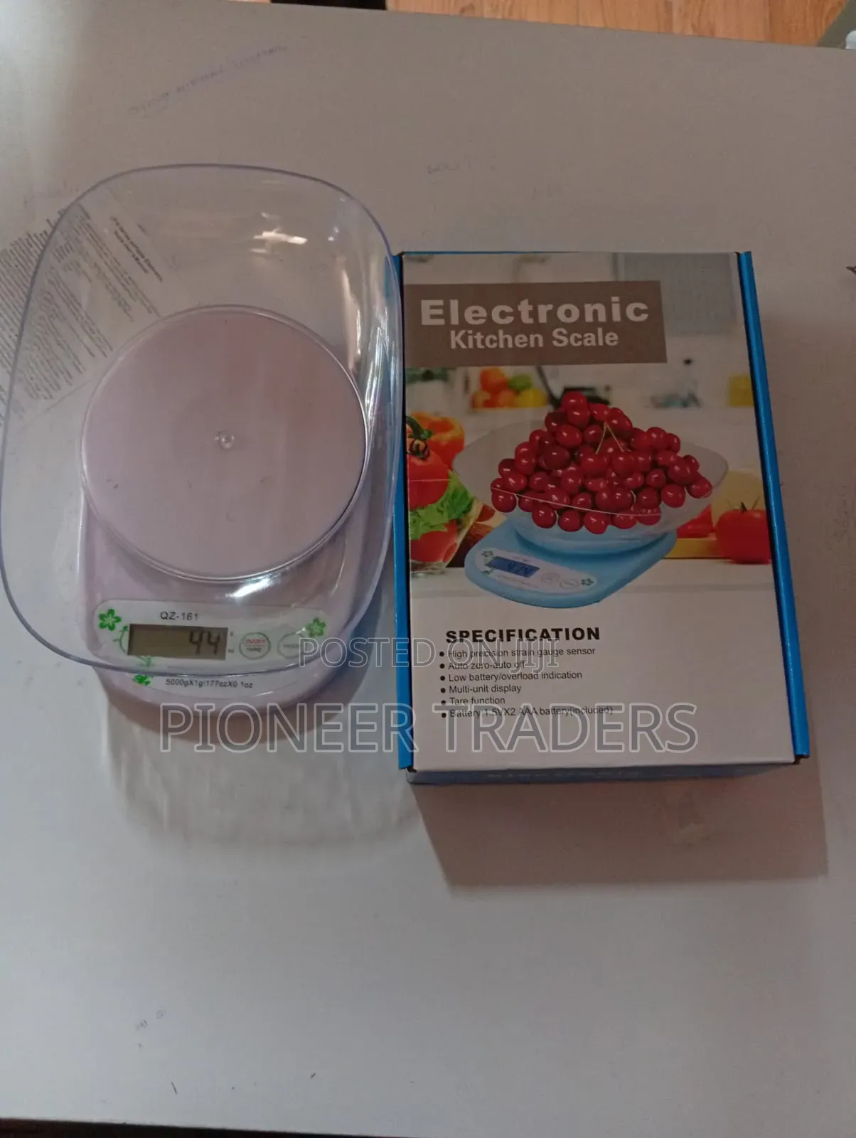 Kitchen Scale With Bowl