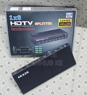 Hdmi Splitter 1x8 Uhd | 1 Input 8 Output Hdmi Distributor