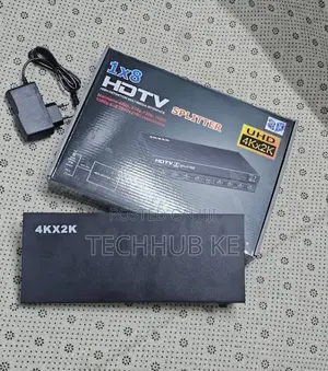 Hdmi Splitter 8 Port Uhd | Multi Screen Display Adapter