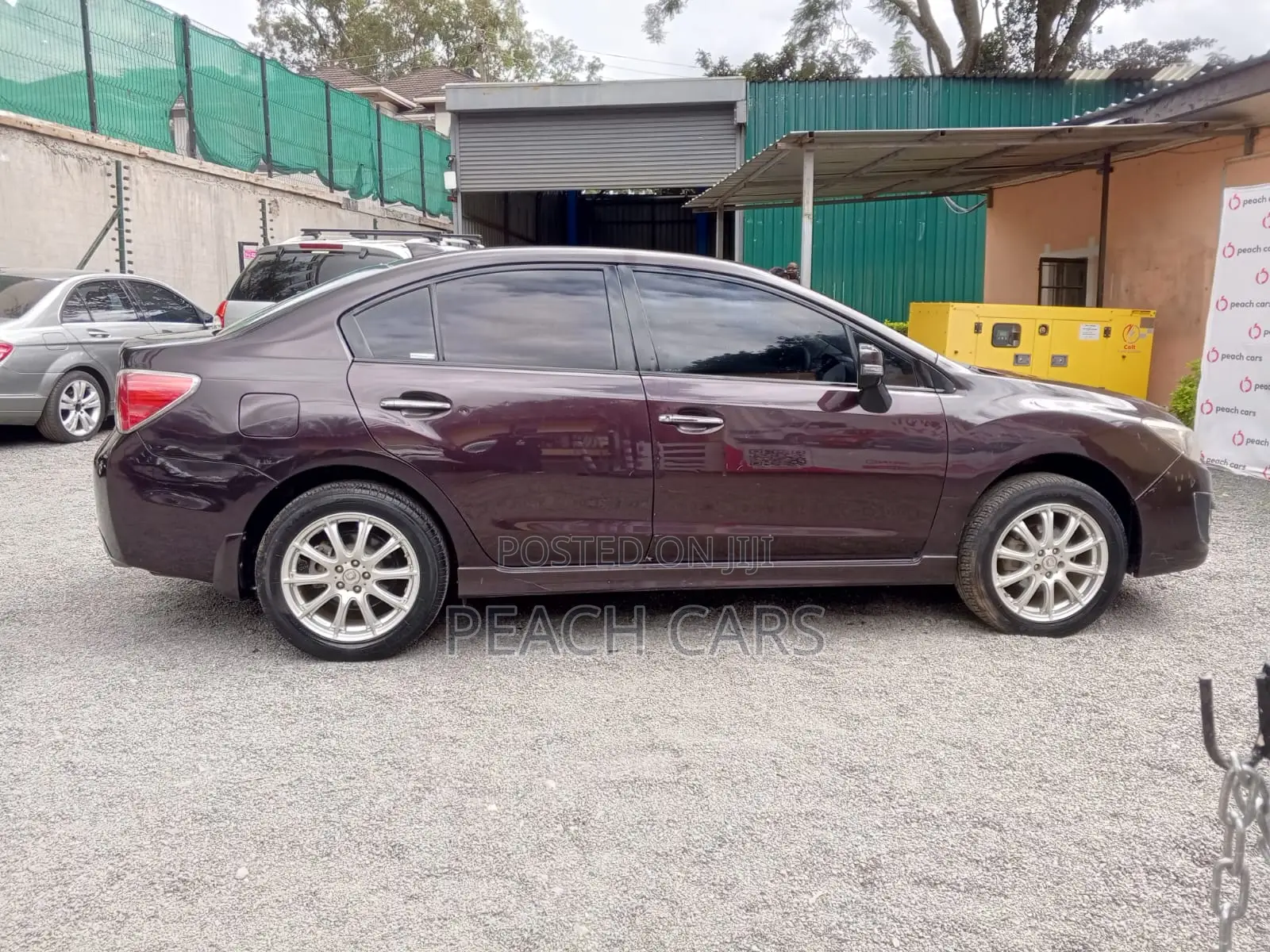 Subaru Impreza 2012 Maroon