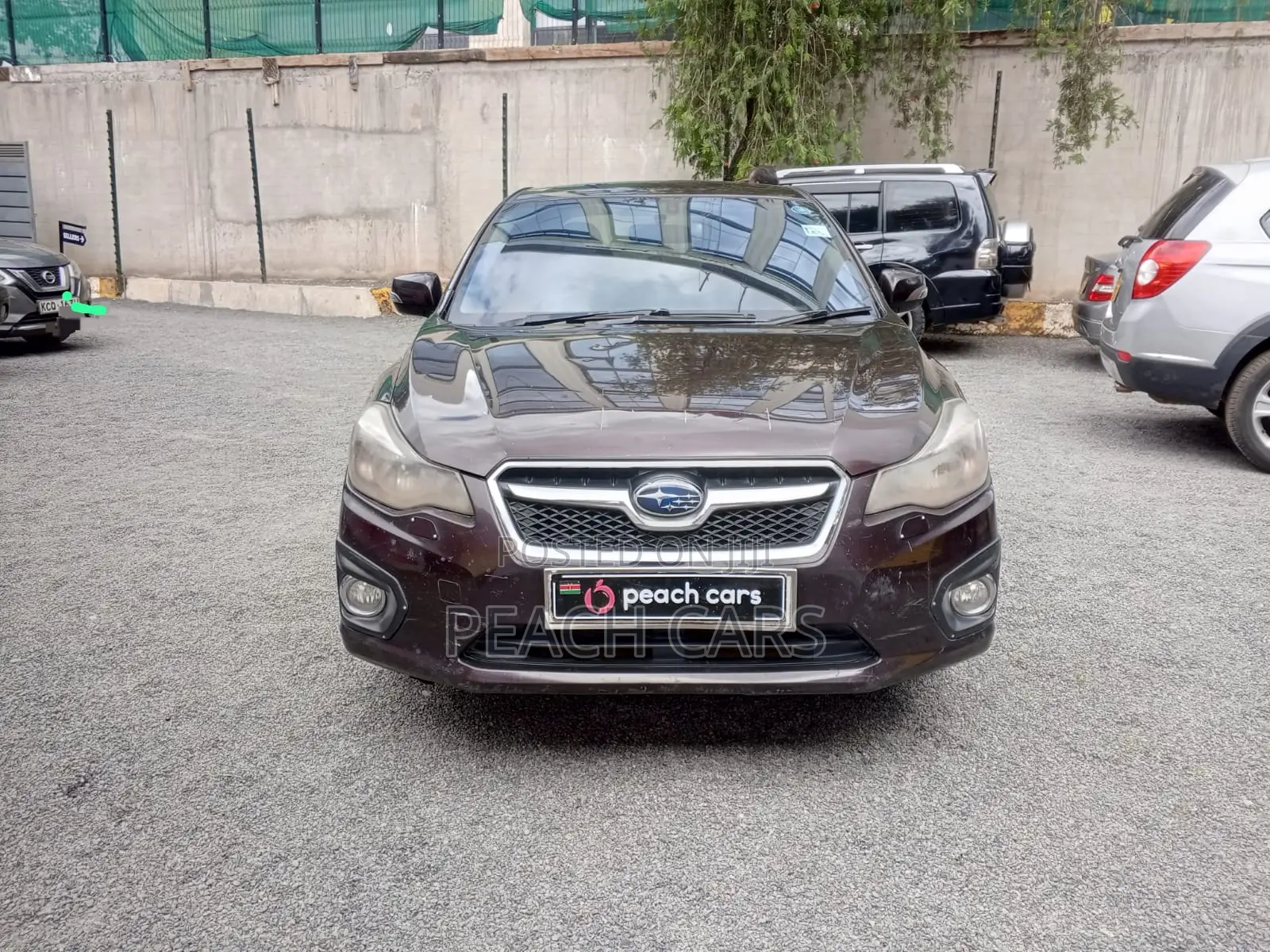 Subaru Impreza 2012 Maroon