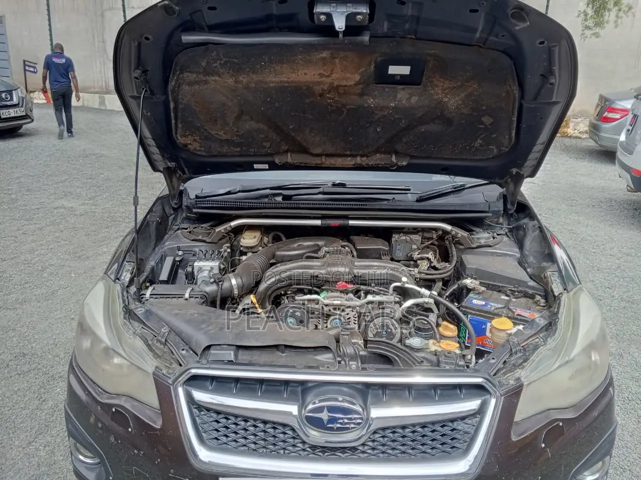 Subaru Impreza 2012 Maroon