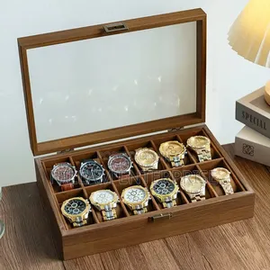 12 Slots Premium Quality Watch Organizer/ Storage Box