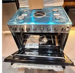 60*90 Starworth 4+1 Stainless Steel Cooker With Electric Oven
