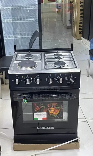 60*60 Globalstar Jet 3+1 Standing Cooker With Electric Oven
