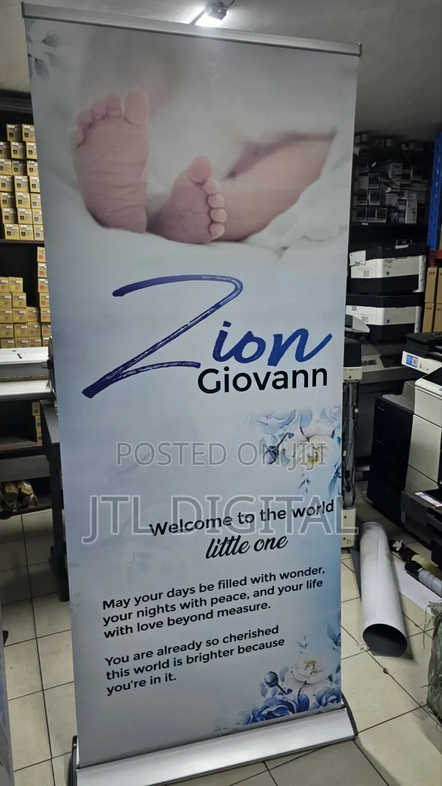 Customized Promotional Roll-Up Banners