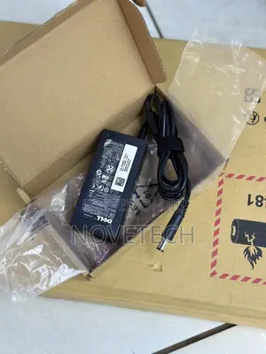 Dell Latitude Charger, 65w Big Pin Adatper, Black