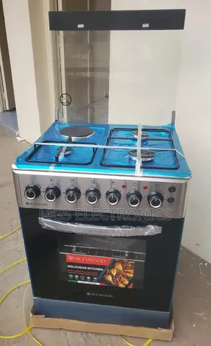 60*60 Skywood 3+1 Standing Cooker With Electric Heater Oven ,Timer