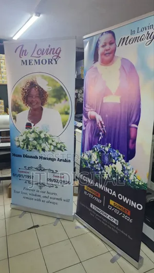 Express Roll-Up Banner Printing Kenya