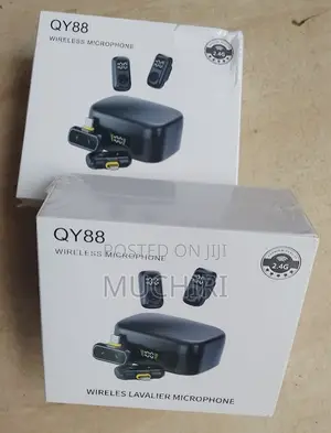 Qy88 Rechargeable Wireless Mic With Smart Anc