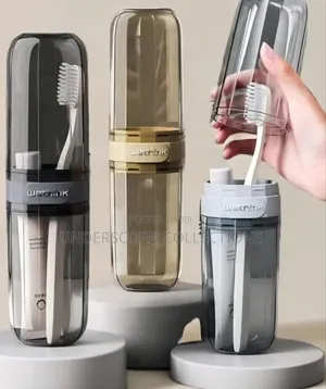 Portable Tooth Brush/Paste Holder