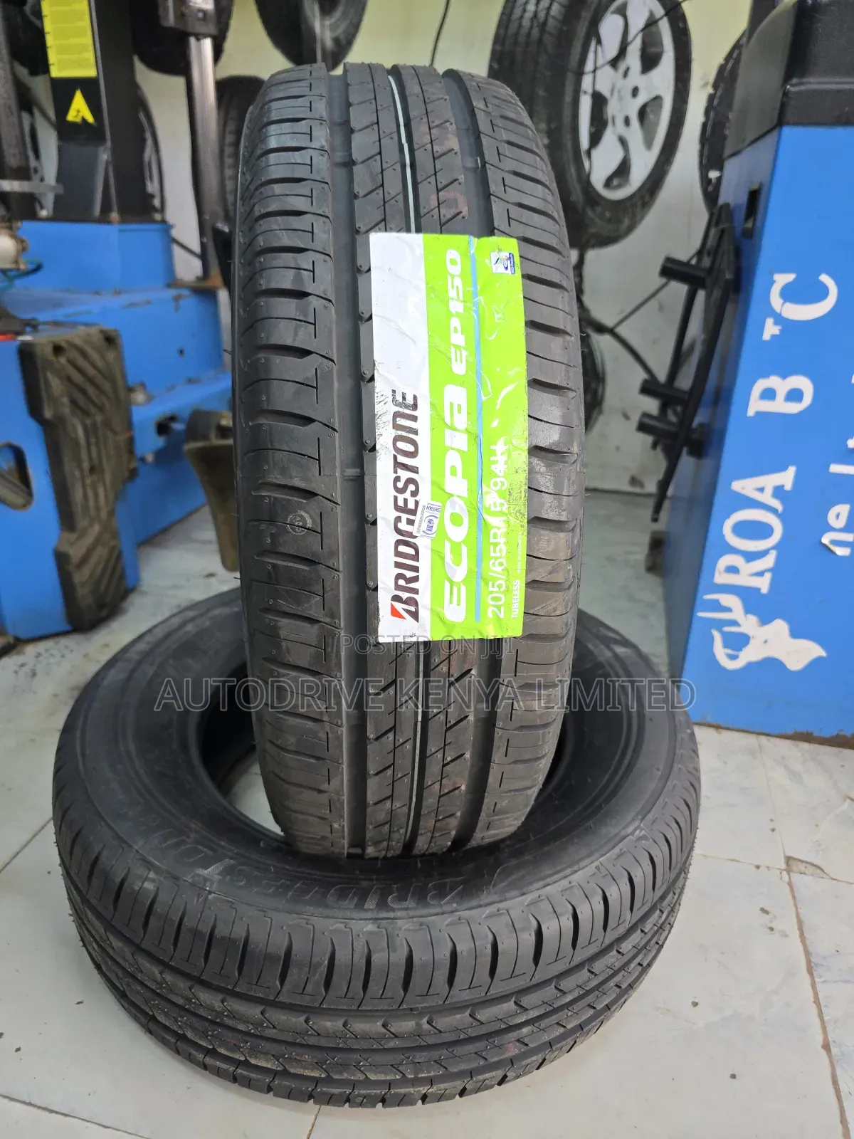 205/65r15 B/Stone Ecopia Tire