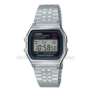 Casio A159wa 1d Vintage Stainless Steel Digital Watch