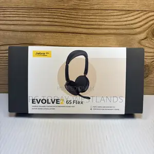 Jabra Evolve2 65 Flex Wireless Stereo Headset - Noise-Cancelling