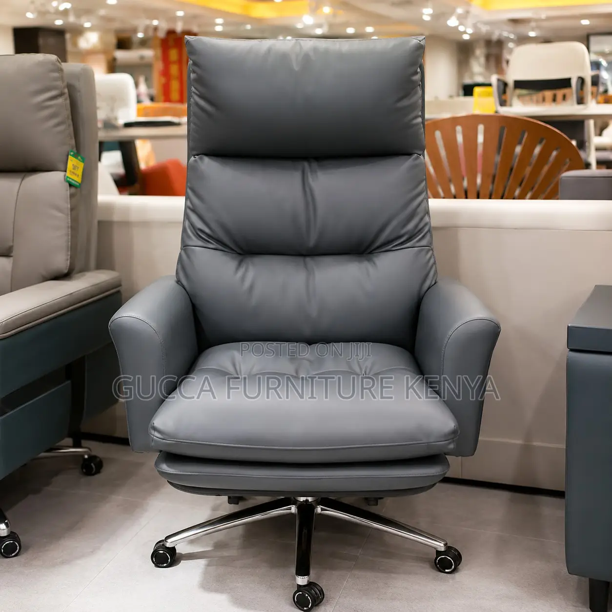 Executive Arm Leather Boss Chair.