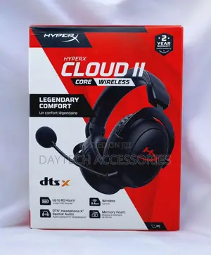 This Hyperx Cloud Ii Core Wireless Gaming Headset Features a 2.4ghz