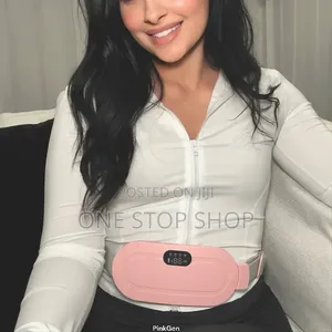 Menstrual Abdominal Led Display Massage Belt Wit Heat Vibration Level