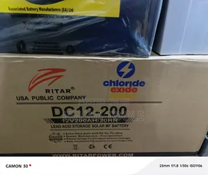 Ritar Chloride Solar Battery 200ah