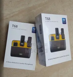 T68 Portable Wireless Lapel Microphone