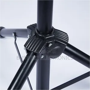 Adjustable Height Black Drum Stool