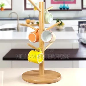 Creative Bamboo Cup Holder*