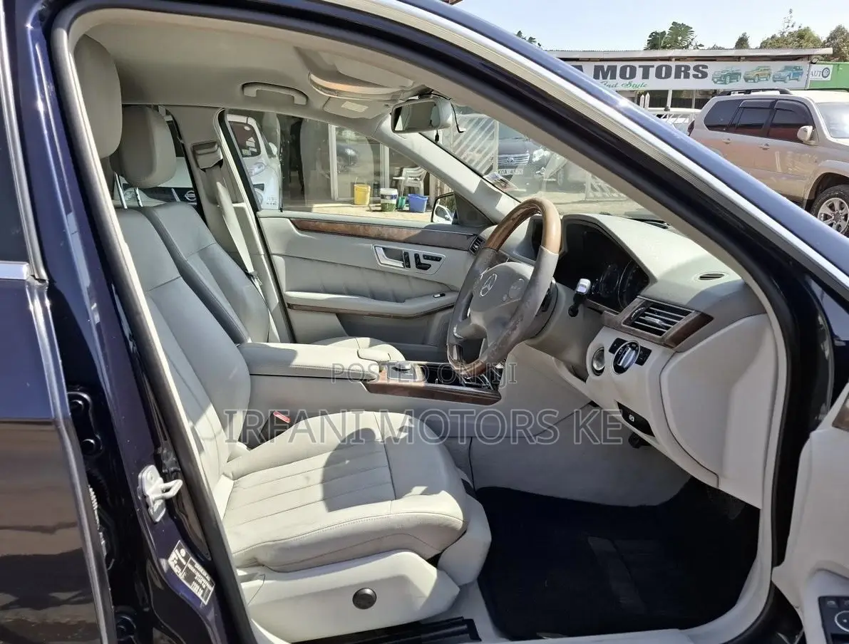 Mercedes-Benz E250 2010 Blue